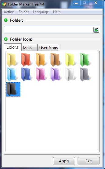 تغییر رنگ پوشه در سیستم عامل‌ویندوز