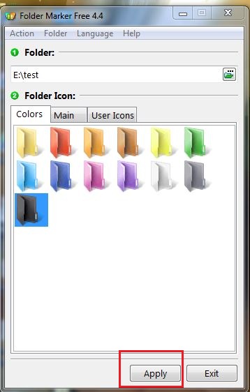 تغییر رنگ پوشه در سیستم عامل‌ویندوز