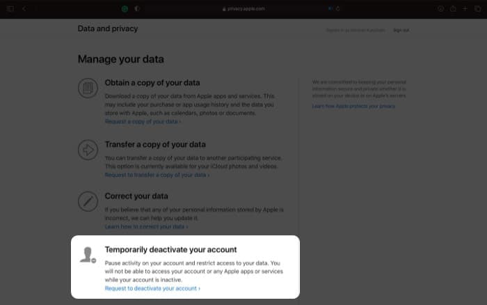 غیرفعالکردن دائمی Apple ID