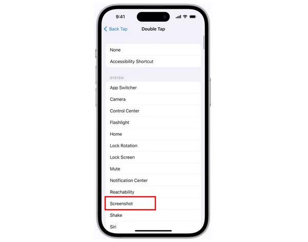 انتخاب Screenshot